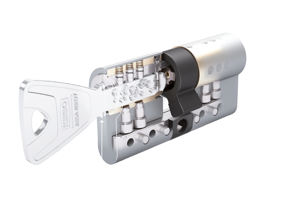 Cilindro Europeo Assa Abloy Ferrarini-Keso® 8000S Ω²